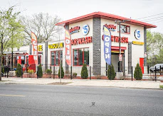 Street-facing exterior of Nappa Car Wash on Pulaski Road.